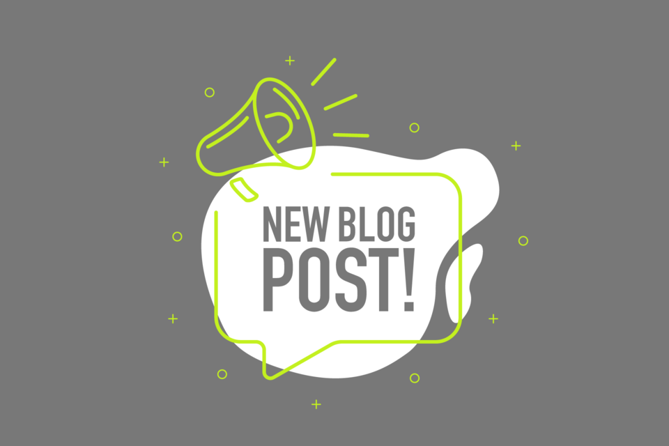 NEW: Blog online