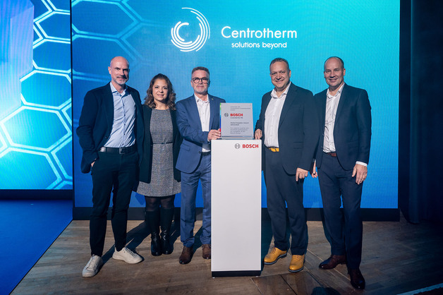 Centrotherm erhält Bosch Global Supplier Award 2025